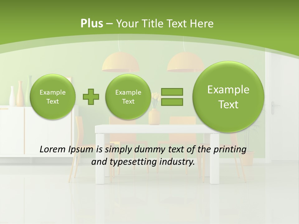 Comfortable Detail Dinner PowerPoint Template