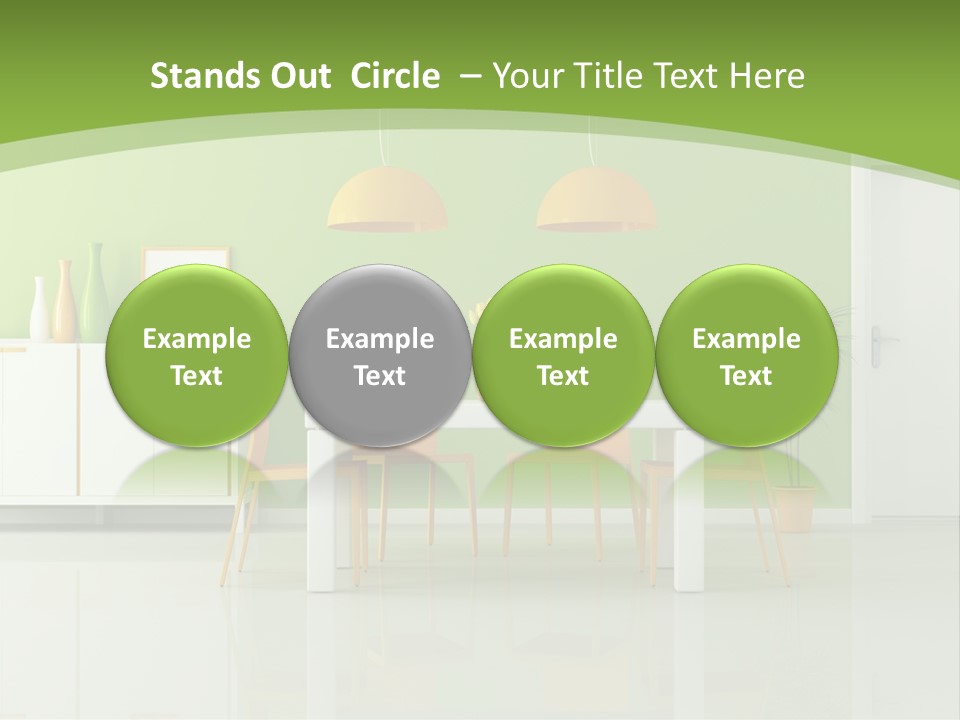 Comfortable Detail Dinner PowerPoint Template