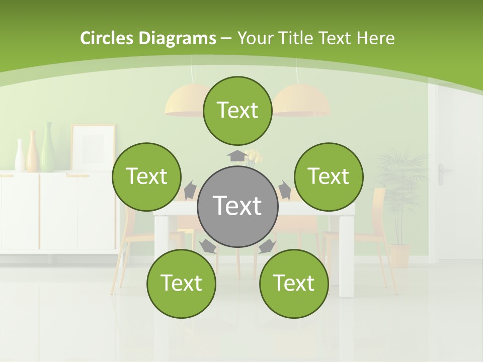 Comfortable Detail Dinner PowerPoint Template