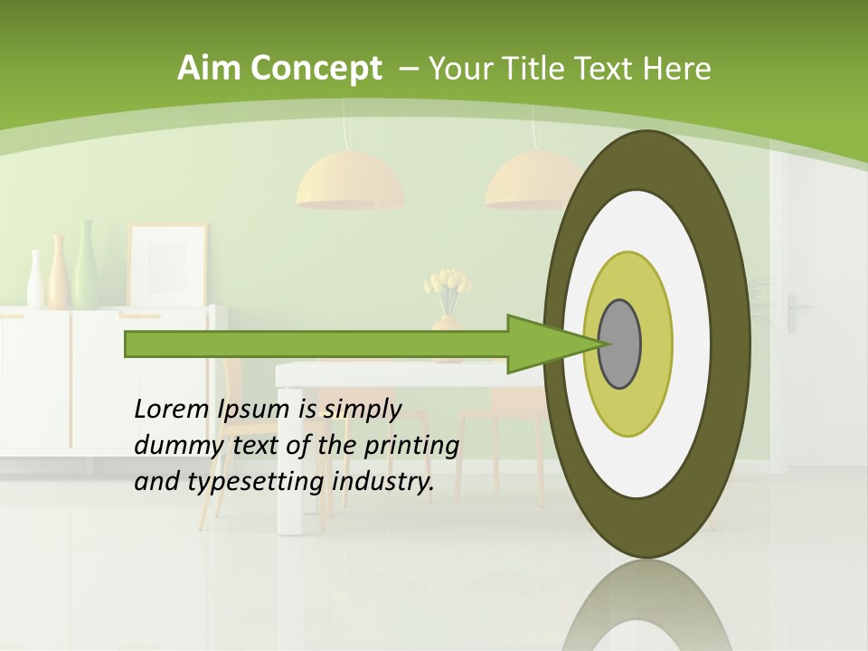 Comfortable Detail Dinner PowerPoint Template