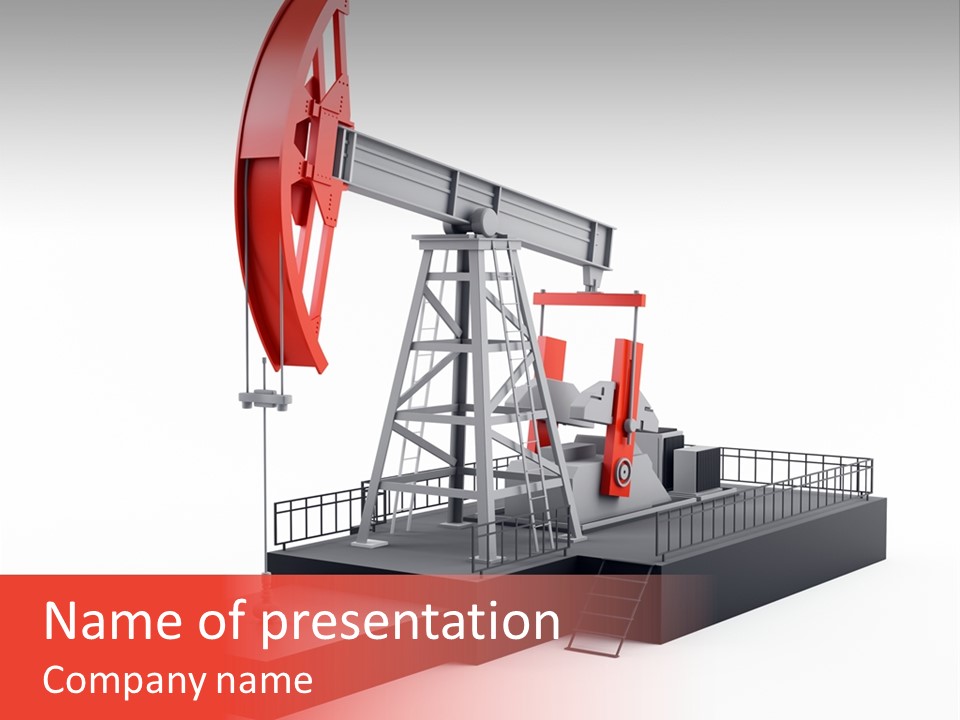 Diesel Well Natural PowerPoint Template