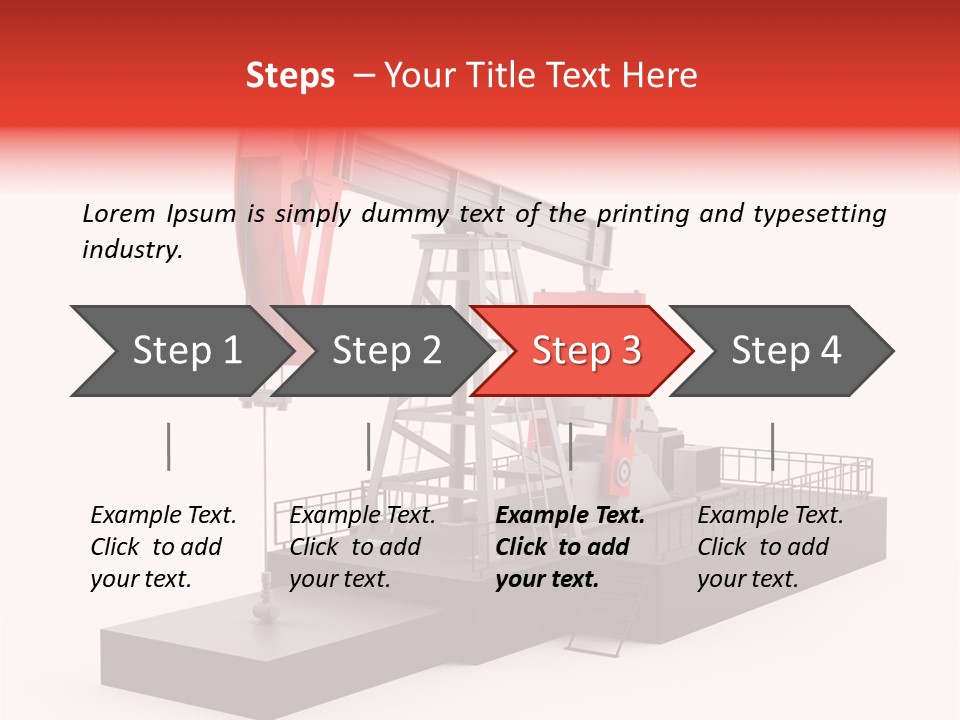Diesel Well Natural PowerPoint Template