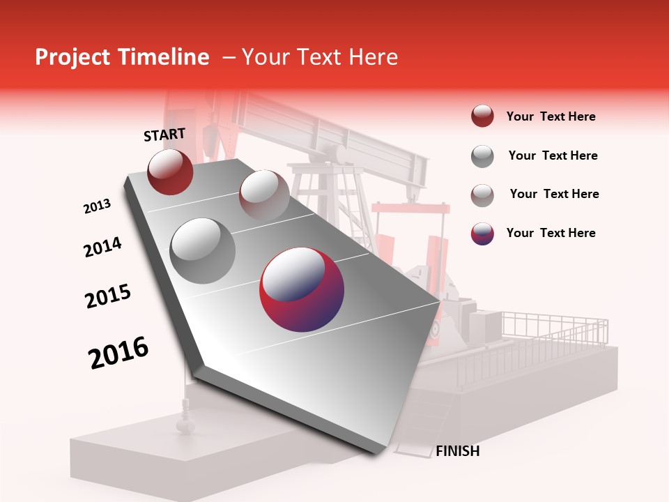 Diesel Well Natural PowerPoint Template