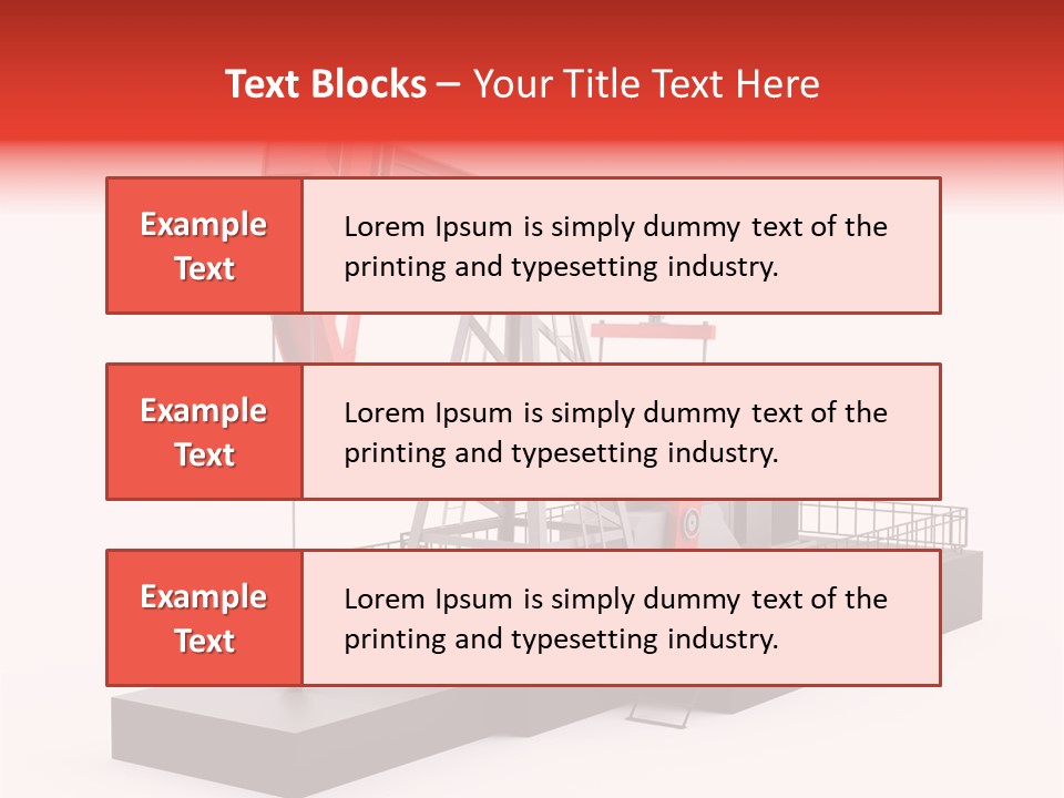 Diesel Well Natural PowerPoint Template