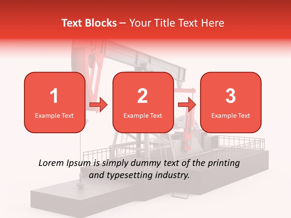 Diesel Well Natural PowerPoint Template