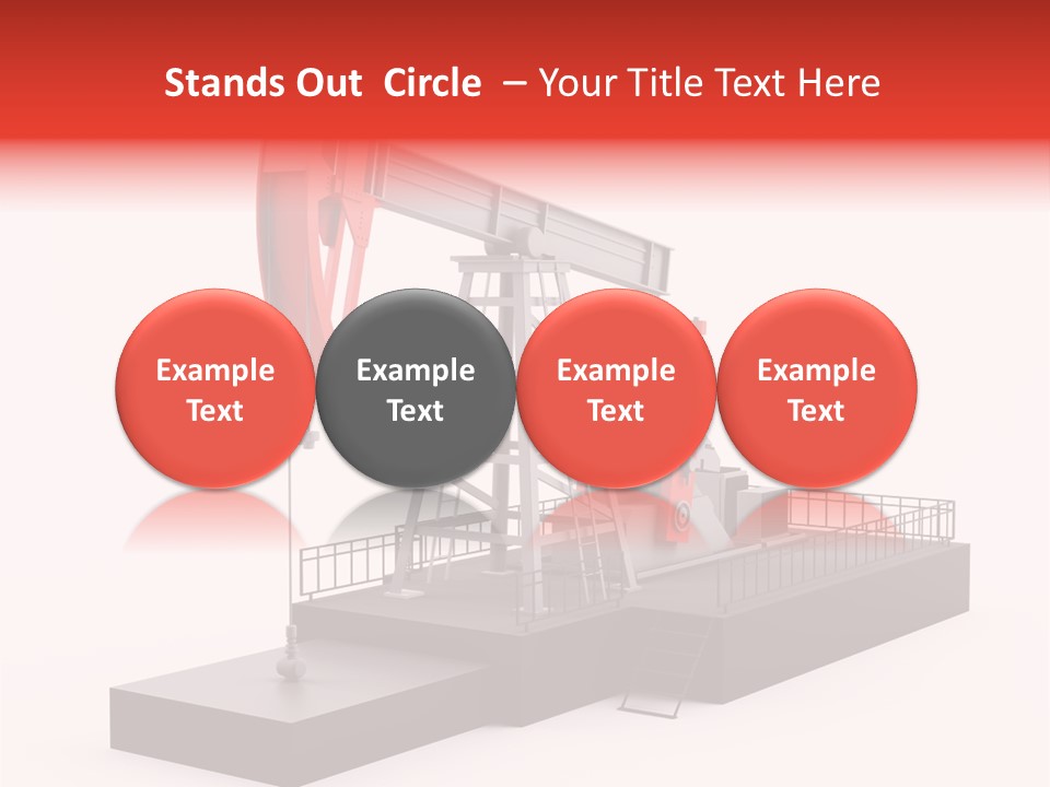 Diesel Well Natural PowerPoint Template