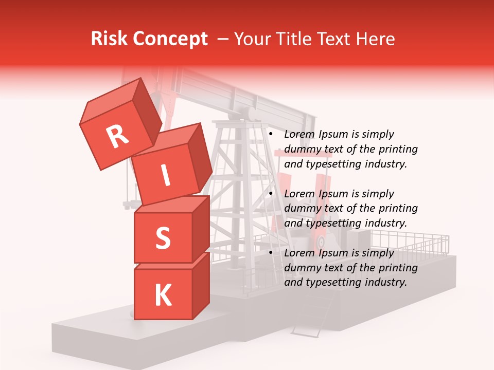 Diesel Well Natural PowerPoint Template