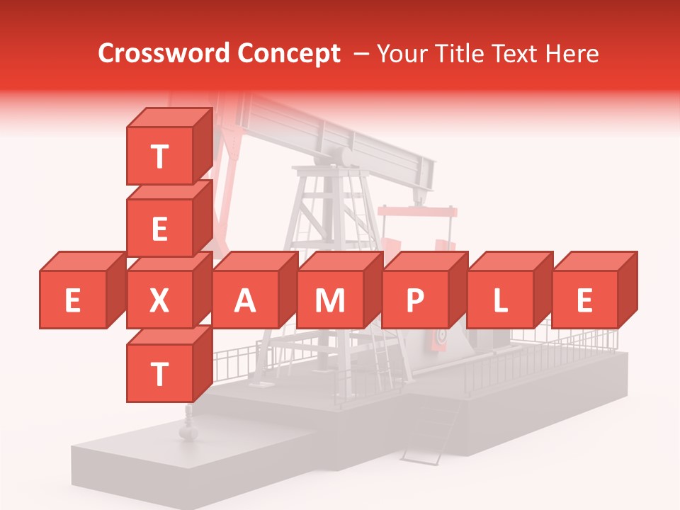 Diesel Well Natural PowerPoint Template