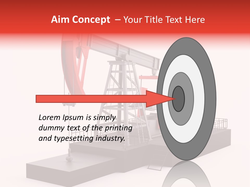 Diesel Well Natural PowerPoint Template