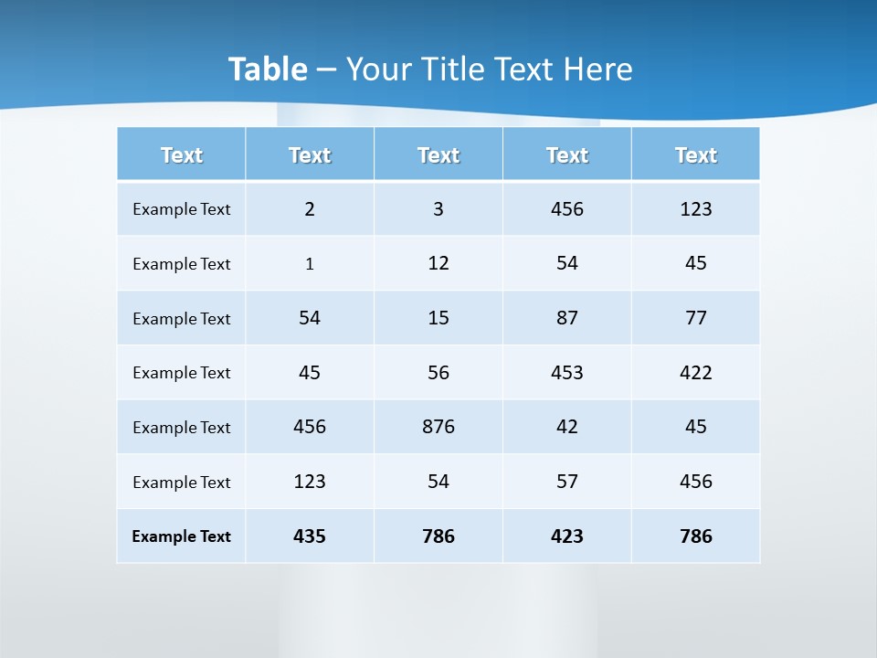 Care Single Body PowerPoint Template