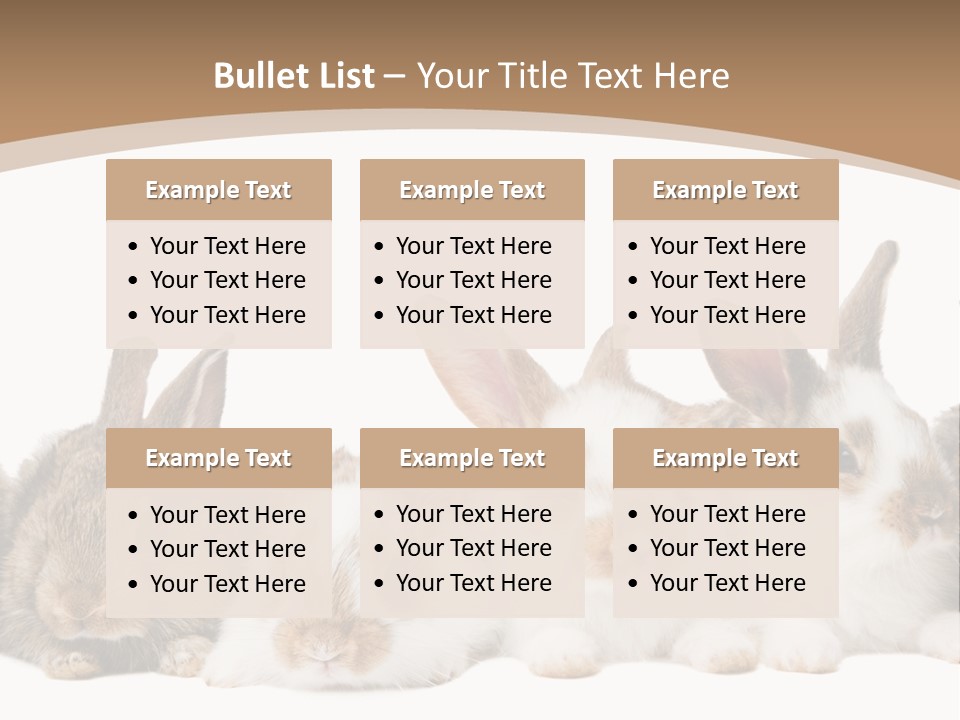 Hare Little Mammal PowerPoint Template