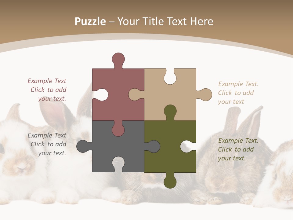 Baby Eight Curious PowerPoint Template