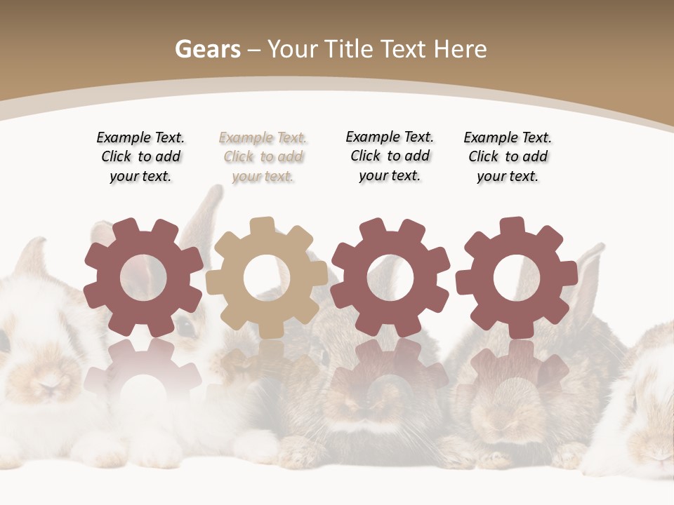 Baby Eight Curious PowerPoint Template