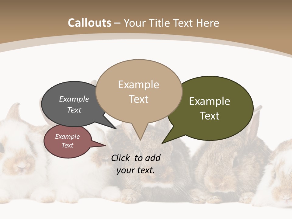 Baby Eight Curious PowerPoint Template