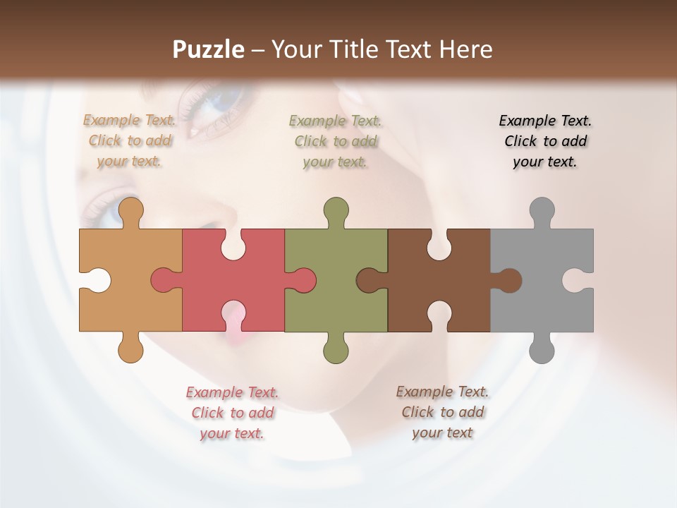 Cute Studio Teenage PowerPoint Template