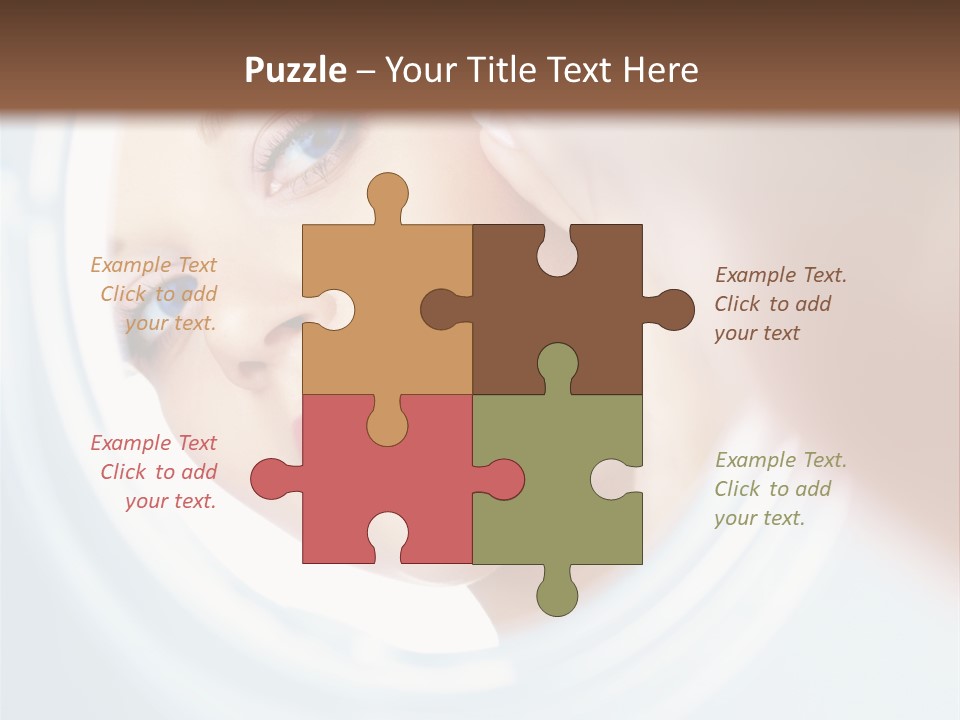 Cute Studio Teenage PowerPoint Template