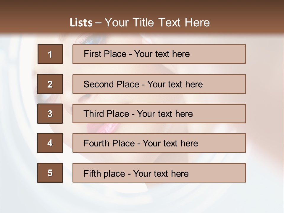 Cute Studio Teenage PowerPoint Template