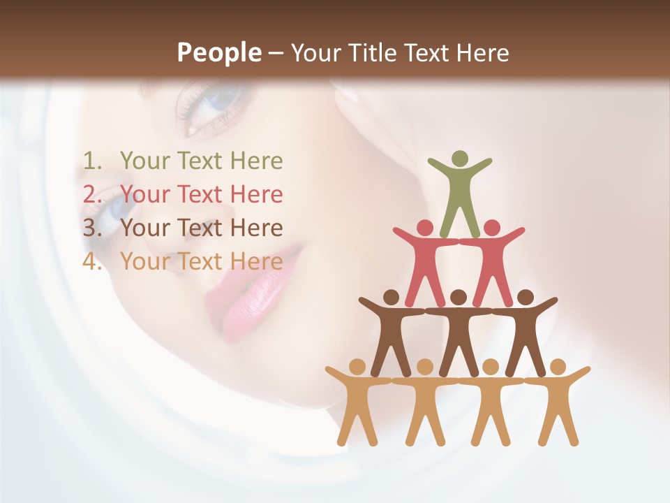 Cute Studio Teenage PowerPoint Template