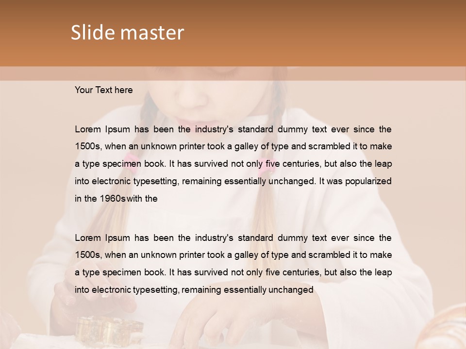 Little Crust Preparing PowerPoint Template