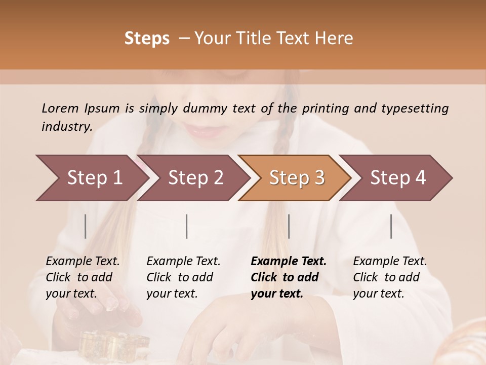 Little Crust Preparing PowerPoint Template