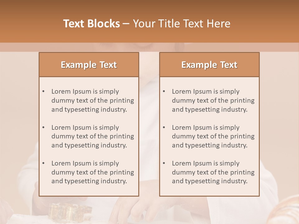 Little Crust Preparing PowerPoint Template