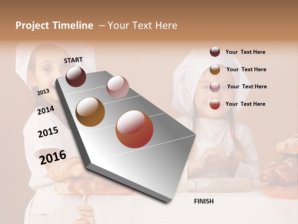 Preparing Studio Pie PowerPoint Template