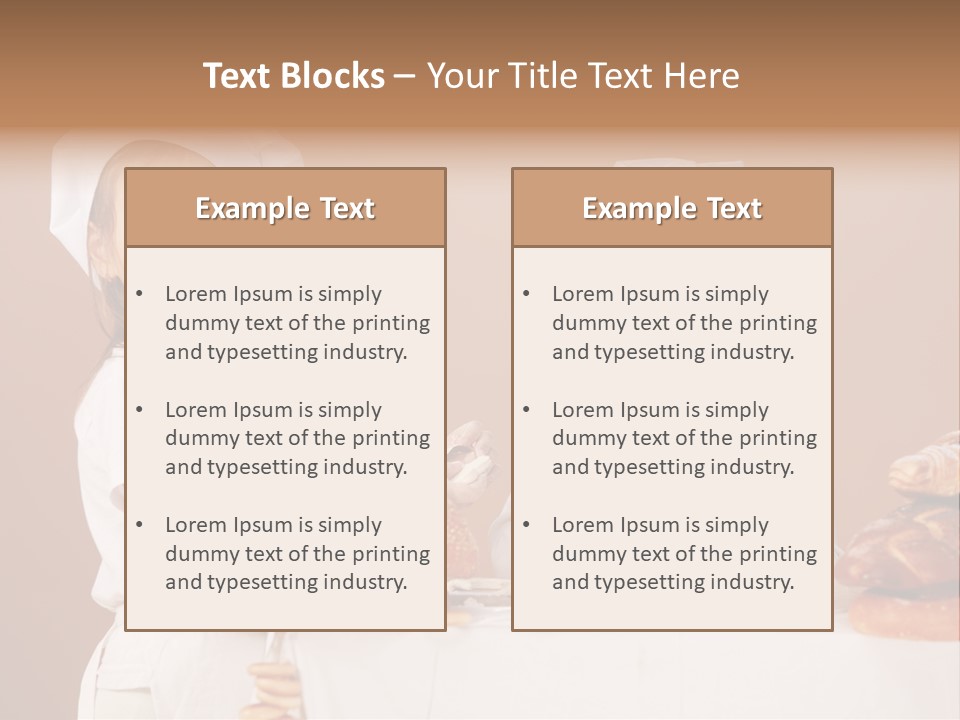 Preparing Studio Pie PowerPoint Template