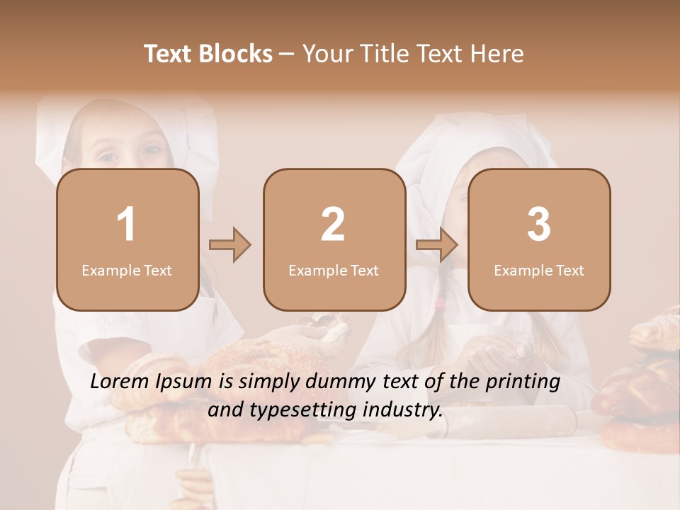 Preparing Studio Pie PowerPoint Template