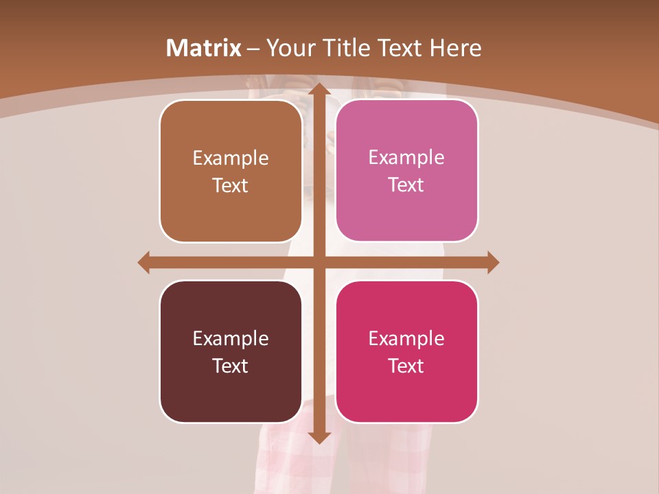 Small Costume People PowerPoint Template