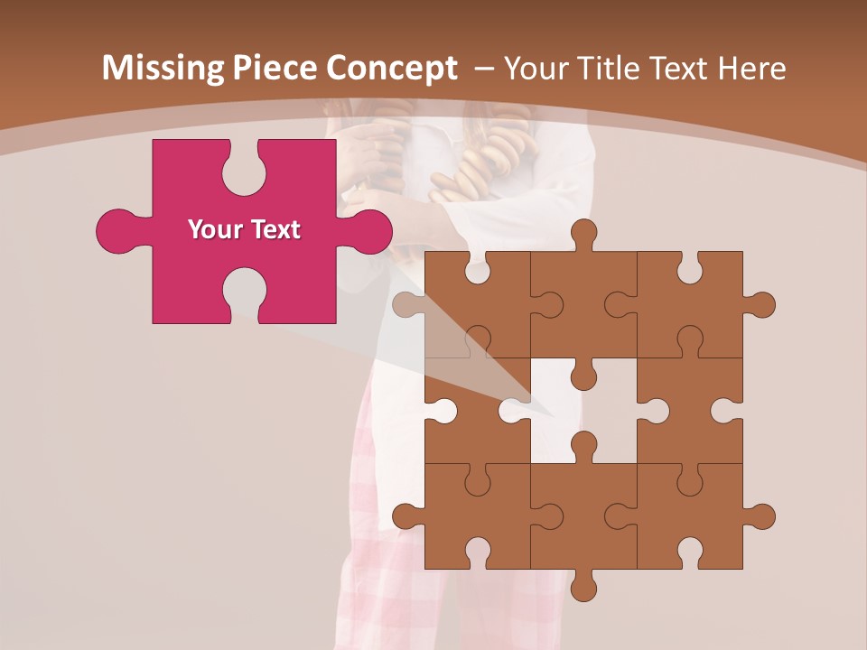 Small Costume People PowerPoint Template