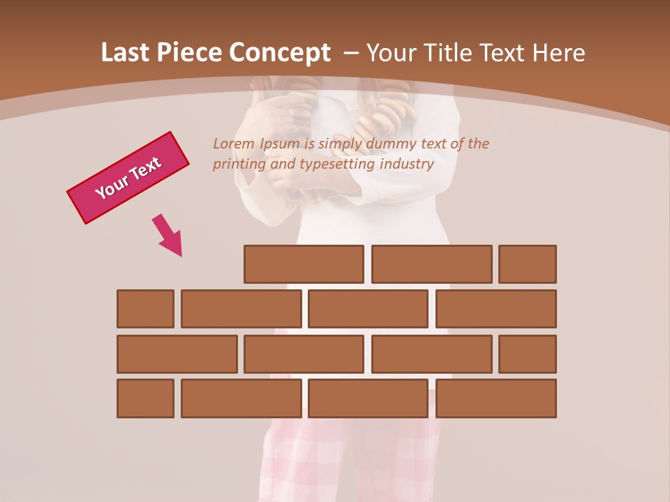 Small Costume People PowerPoint Template