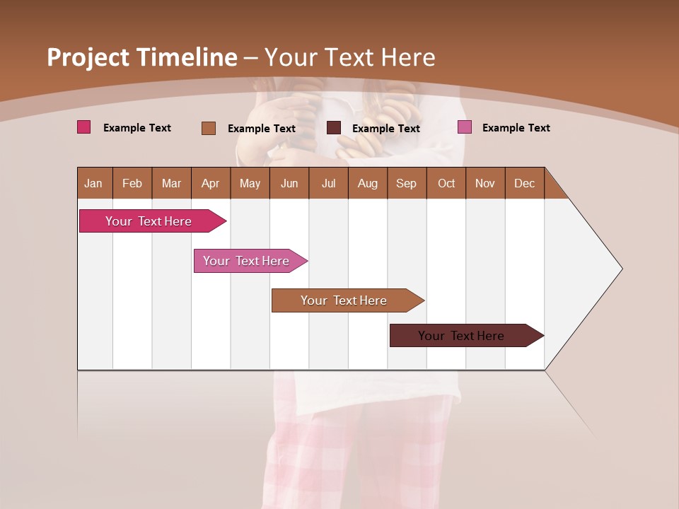 Small Costume People PowerPoint Template