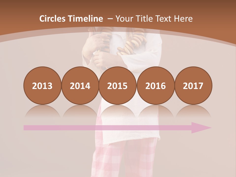 Small Costume People PowerPoint Template