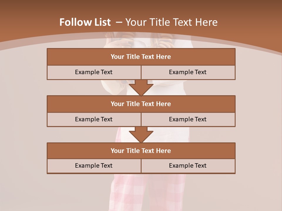 Small Costume People PowerPoint Template