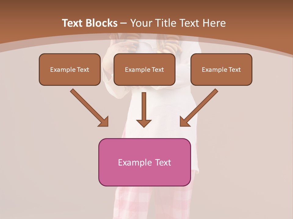 Small Costume People PowerPoint Template