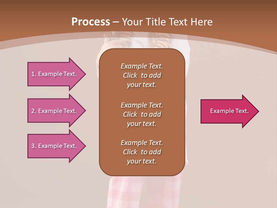 Small Costume People PowerPoint Template
