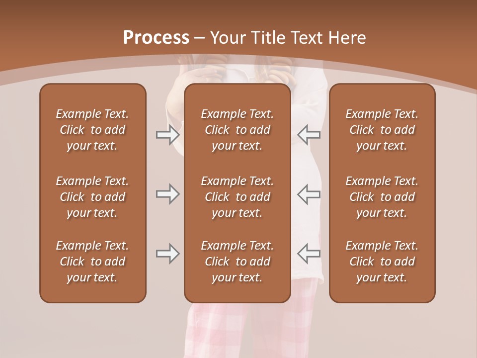 Small Costume People PowerPoint Template
