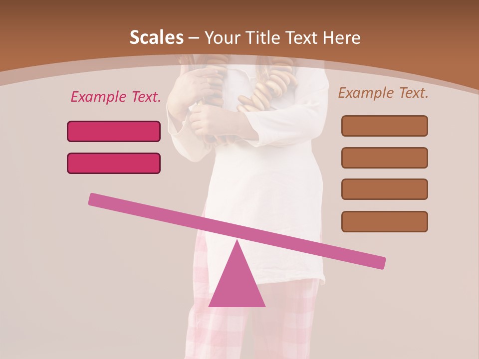 Small Costume People PowerPoint Template