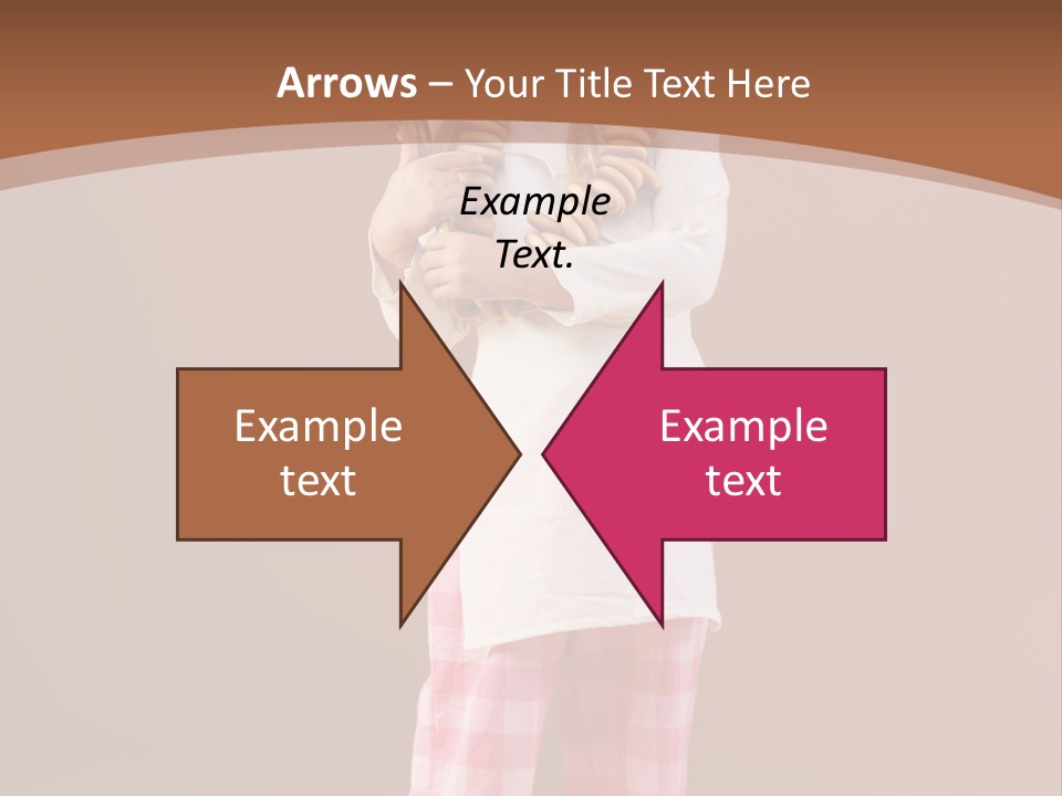 Small Costume People PowerPoint Template