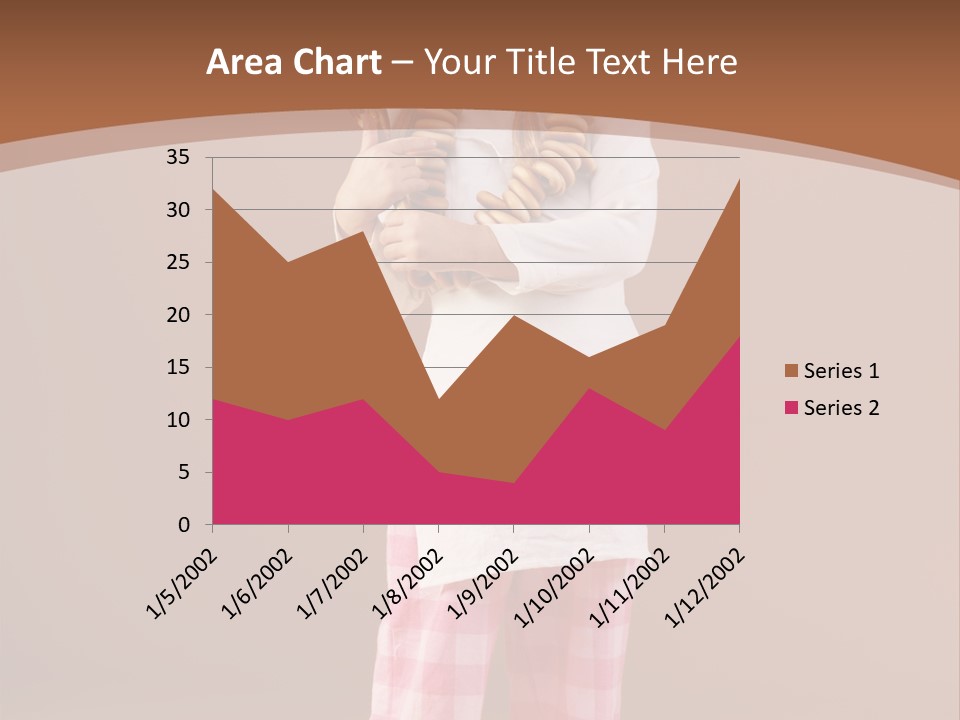 Small Costume People PowerPoint Template
