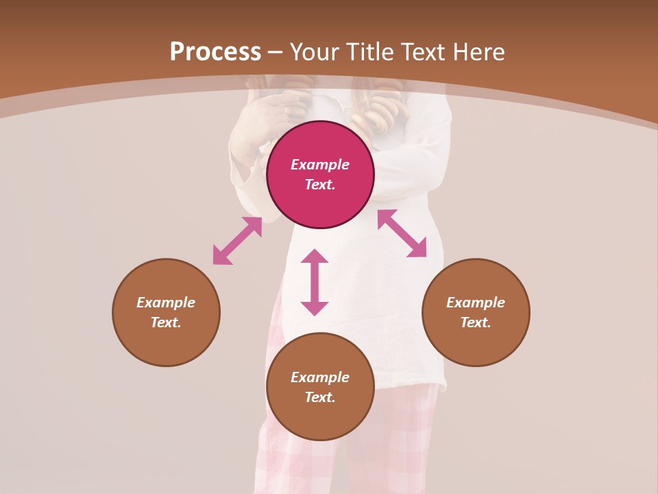 Small Costume People PowerPoint Template