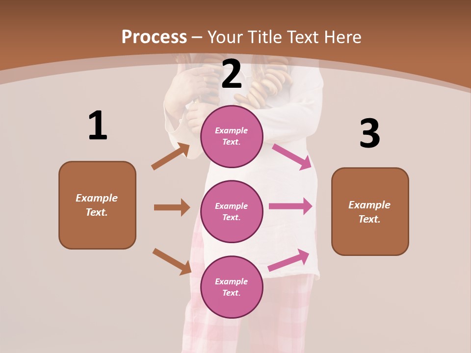 Small Costume People PowerPoint Template