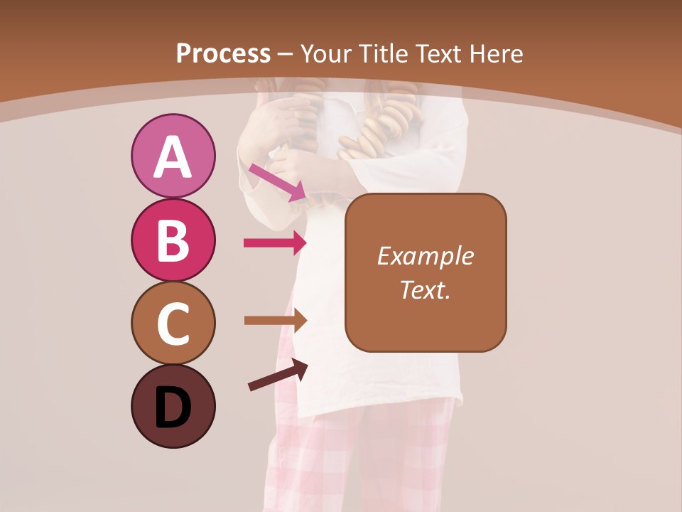 Small Costume People PowerPoint Template