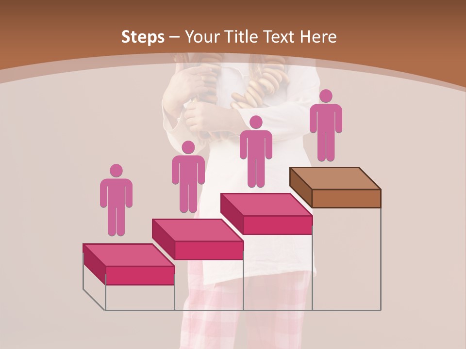 Small Costume People PowerPoint Template