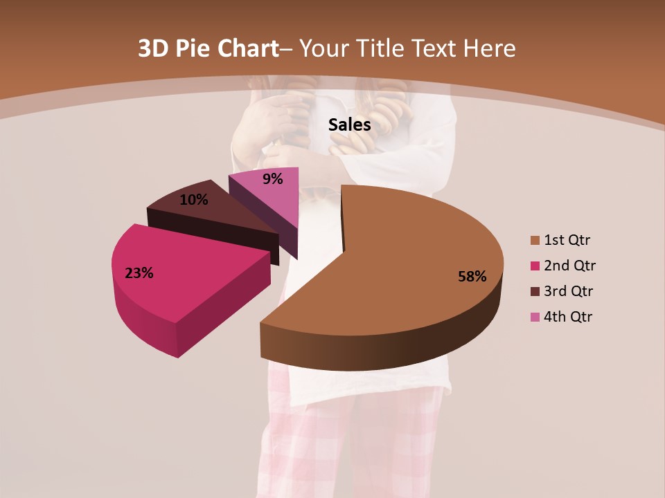 Small Costume People PowerPoint Template