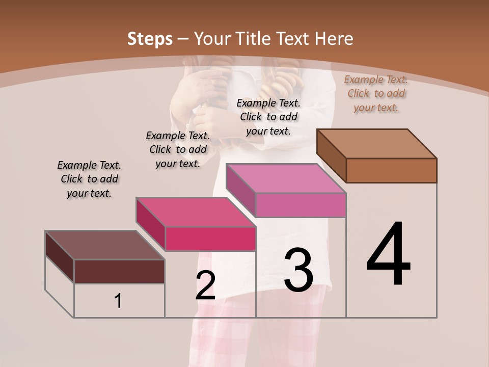 Small Costume People PowerPoint Template