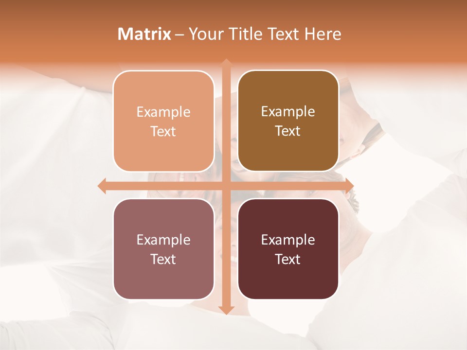 Men Hug Females PowerPoint Template