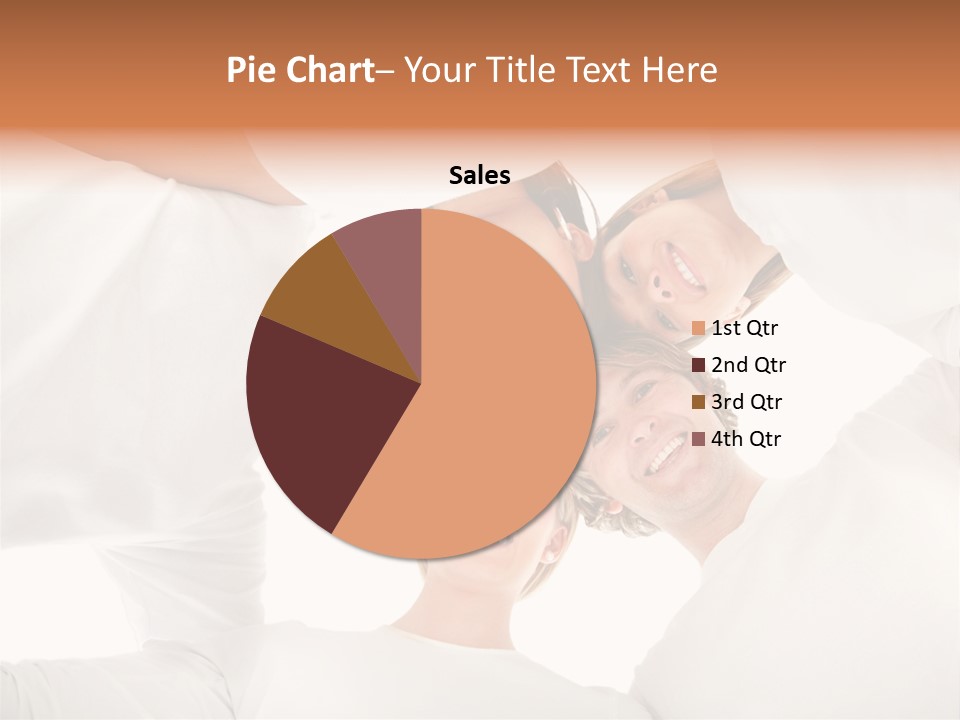 Men Hug Females PowerPoint Template