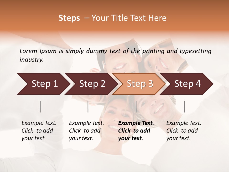 Men Hug Females PowerPoint Template