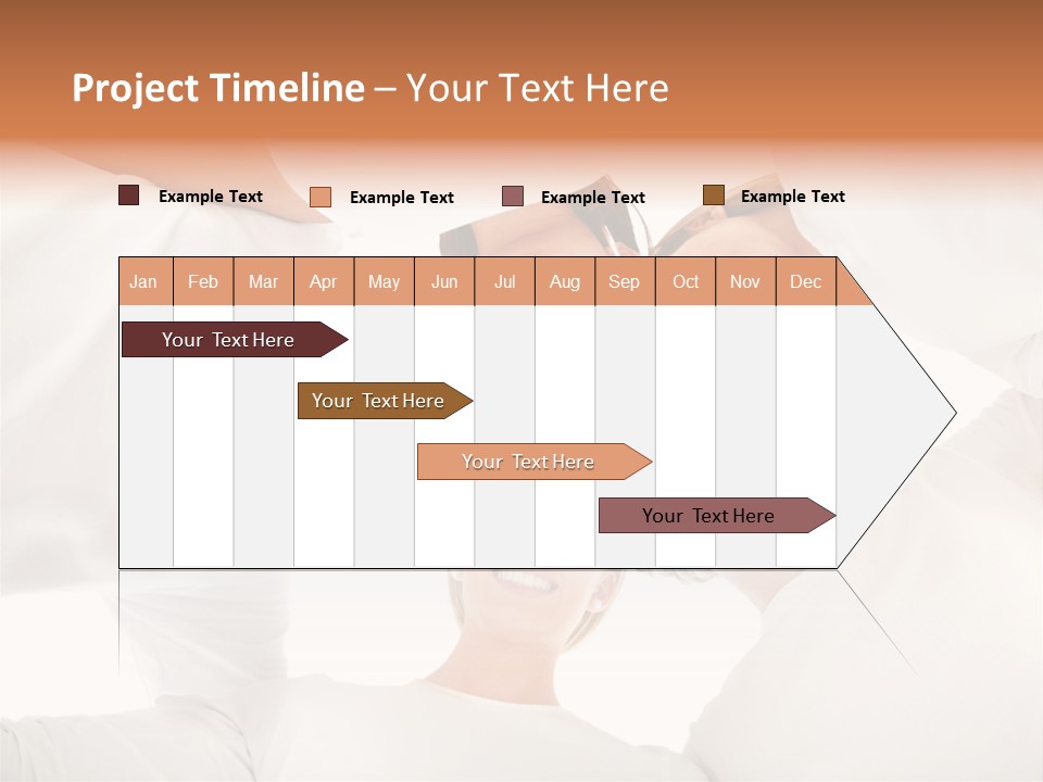 Men Hug Females PowerPoint Template